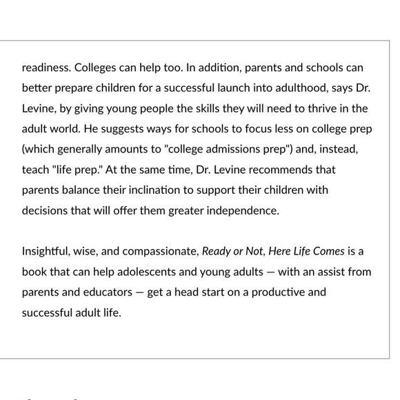 Ready OR Not Here Life Comes by Mel Levine hard Cover - Picture 8 of 10